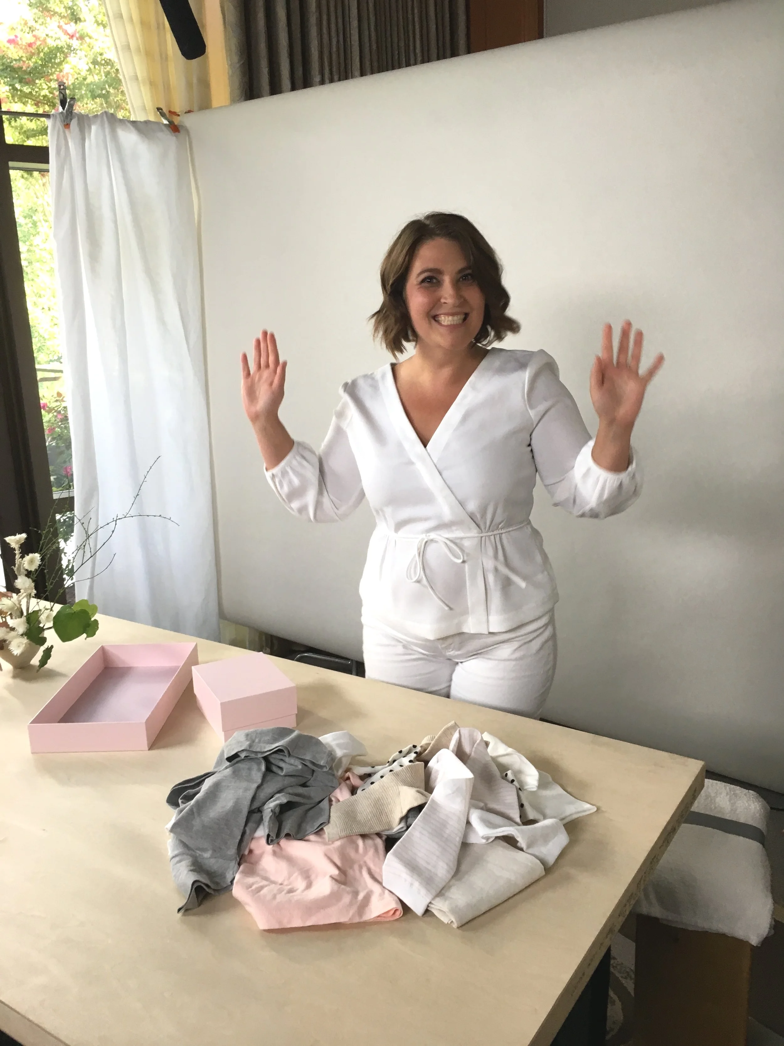 So excited to be filming this video!