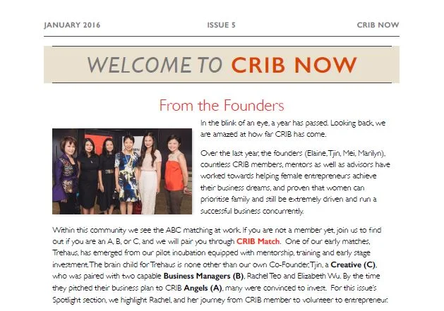 CRIB NEWSLETTER #5