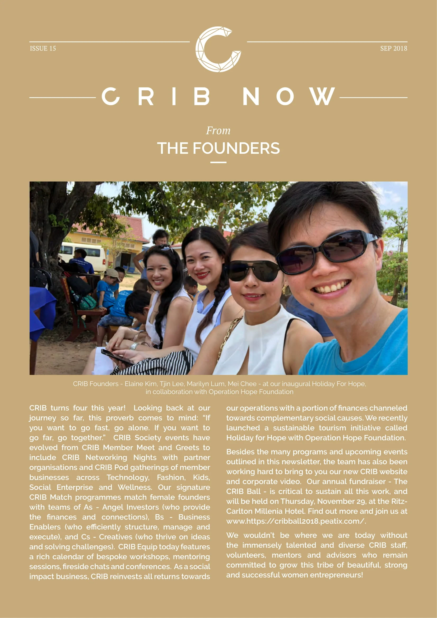 CRIB Newsletter # 15