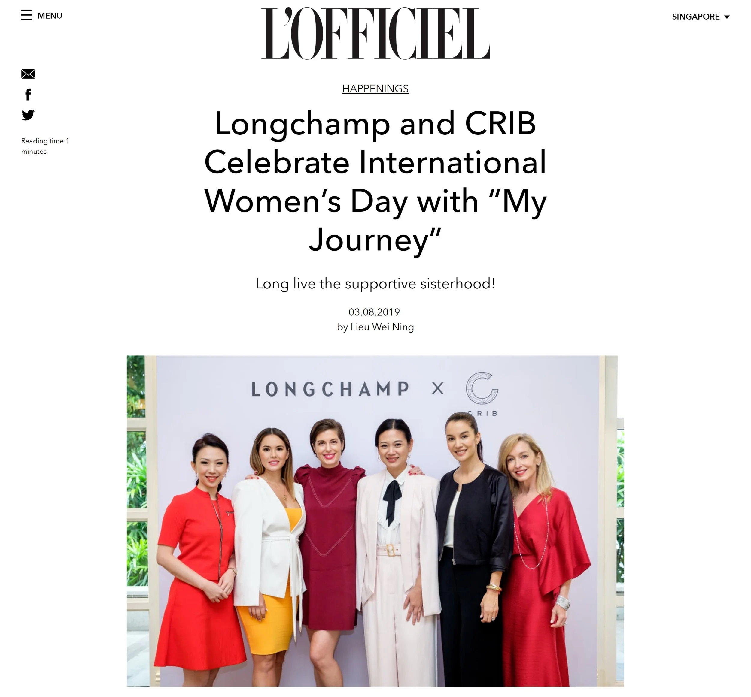 Celebrate International Women’s Day with “My Journey”