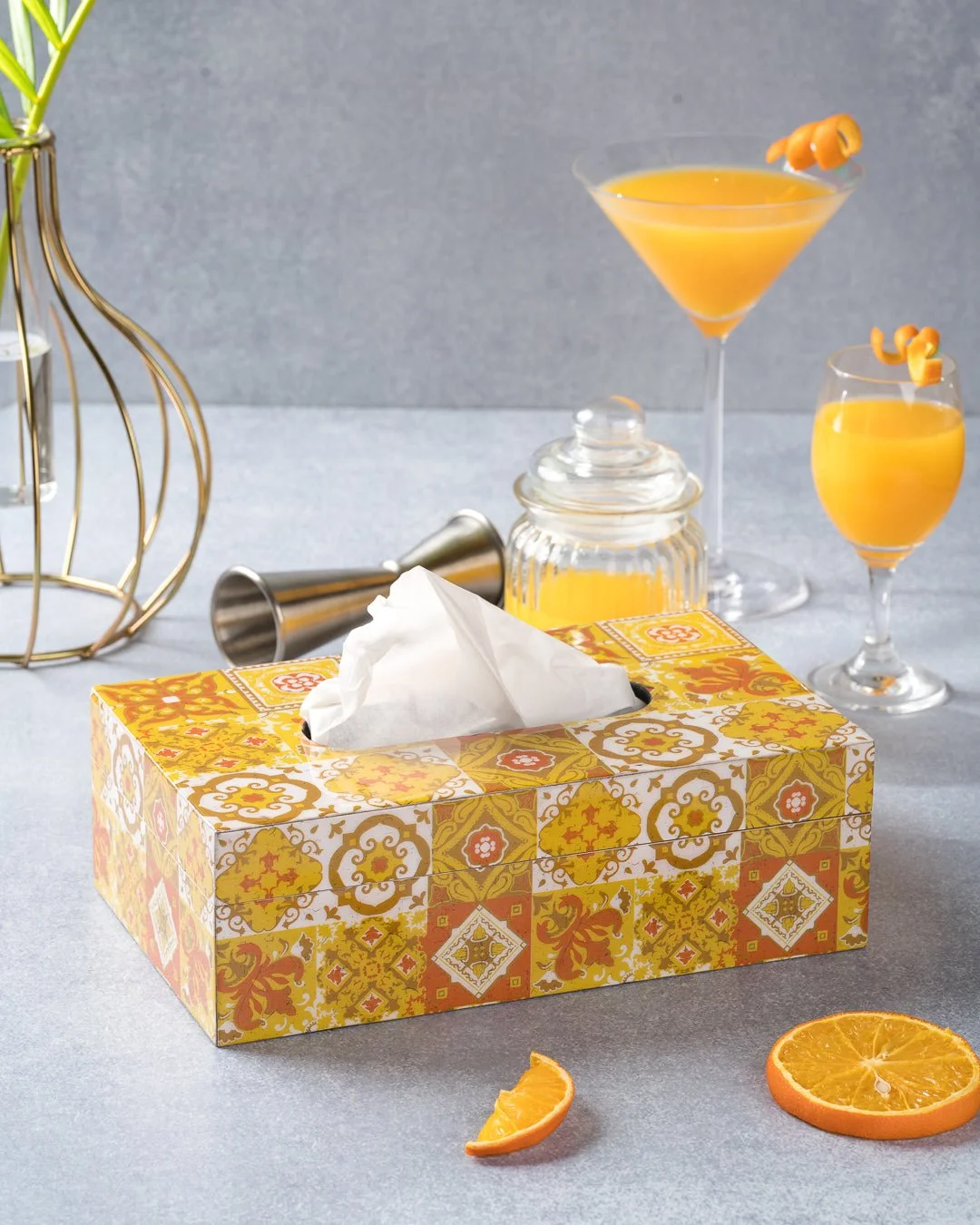Amal : The Amber Series Tissue Box Holder