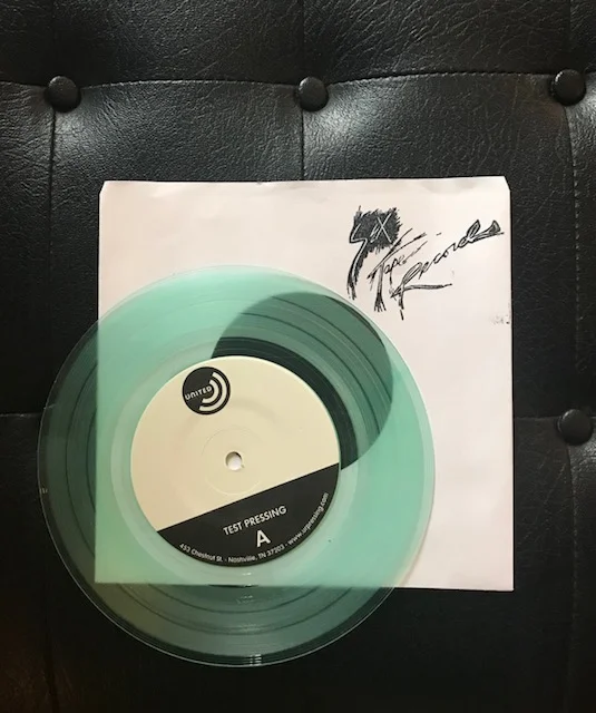 TENEMENT RATS - TEST PRESSING - COKE BOTTLE CLEAR VINYL