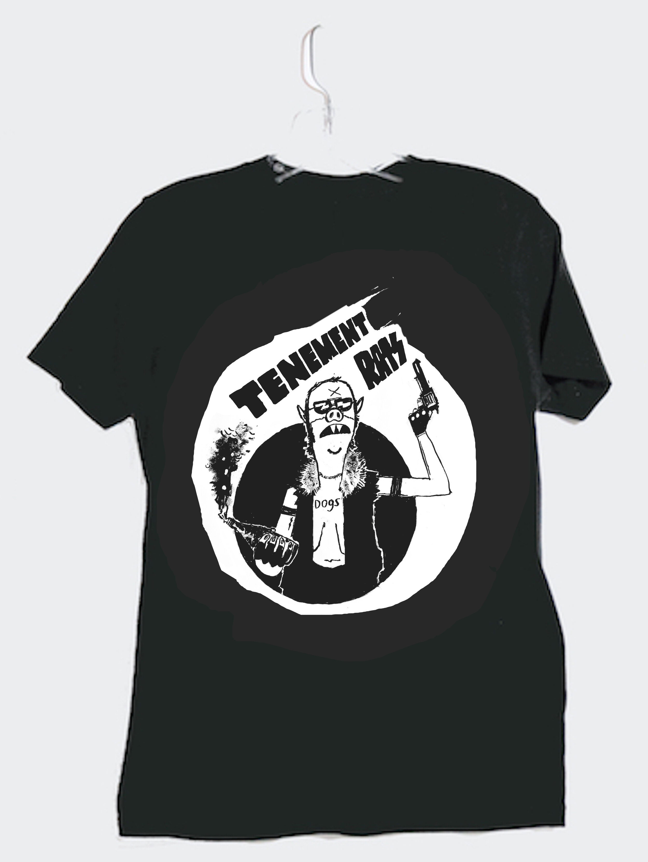 TENEMENT RATS PIGS &amp; DOGS T-SHIRT