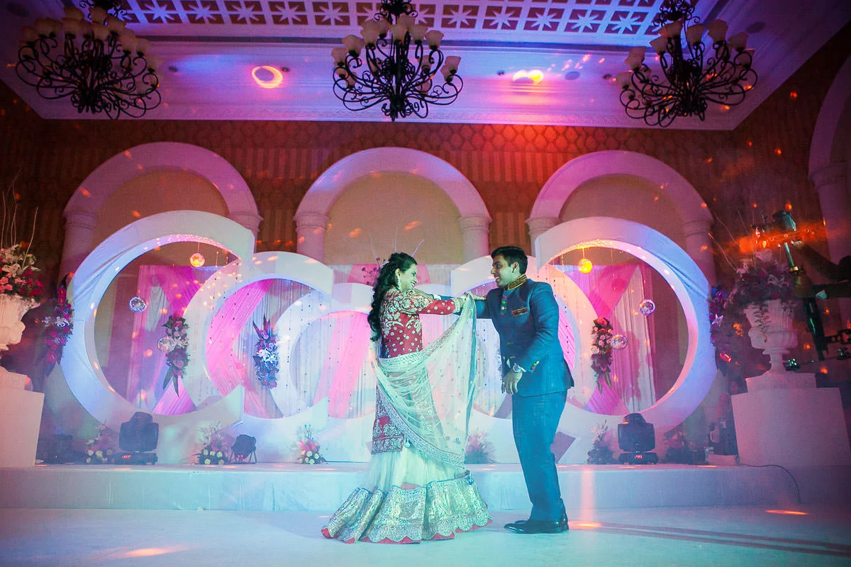 Kritika & Aaryan performed together for their Sangeet. Such deafening whistles from the crowd.