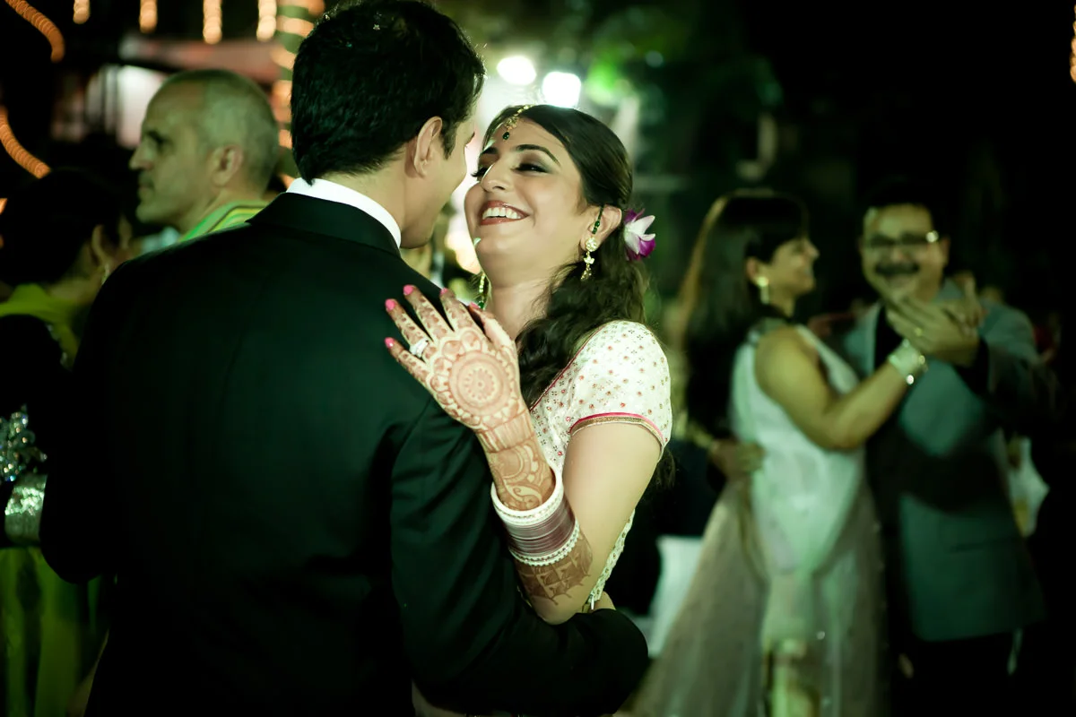 Sahiba & Noel danced till the wee hours of the morning.