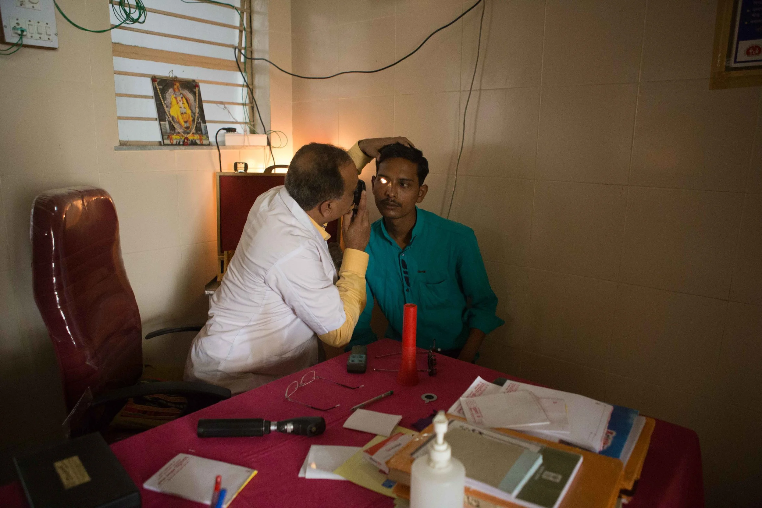 Initial screening of patients with problems related to vision, District Hospital Vizianagaram, Andhra Prades