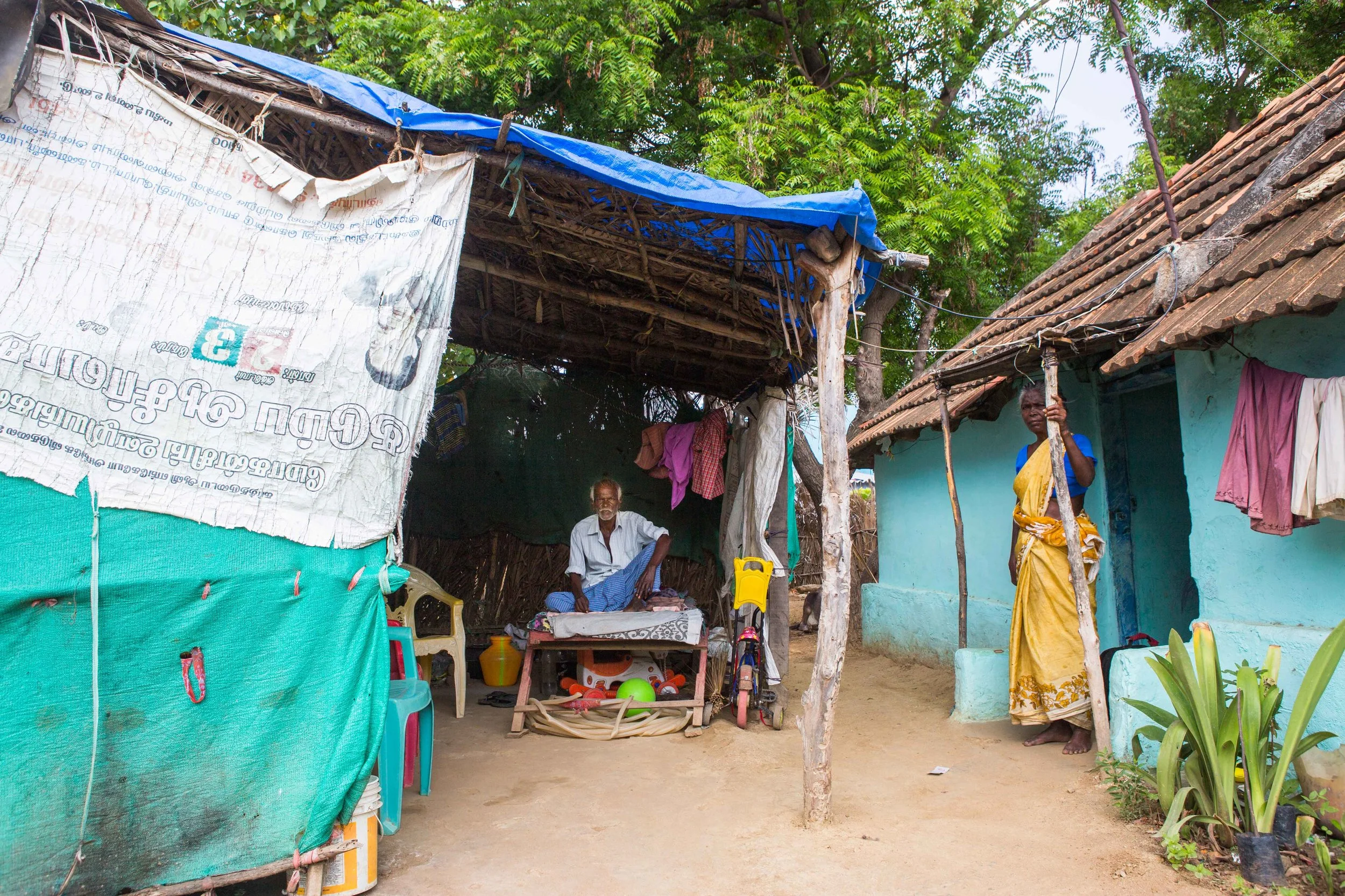 Living with vision loss is unbearable for people who have no savings to fall back on. Poverty and lack of proper support makes it a struggle for existence for many. At a village in Tirunelveli, Tamil Nadu