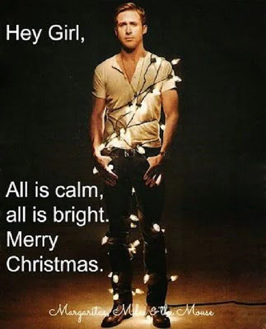 Merry Christmas!!! #theviragomag #merrychristmas  #merry #ryangosling #thevirago #feminism #feministchristmas