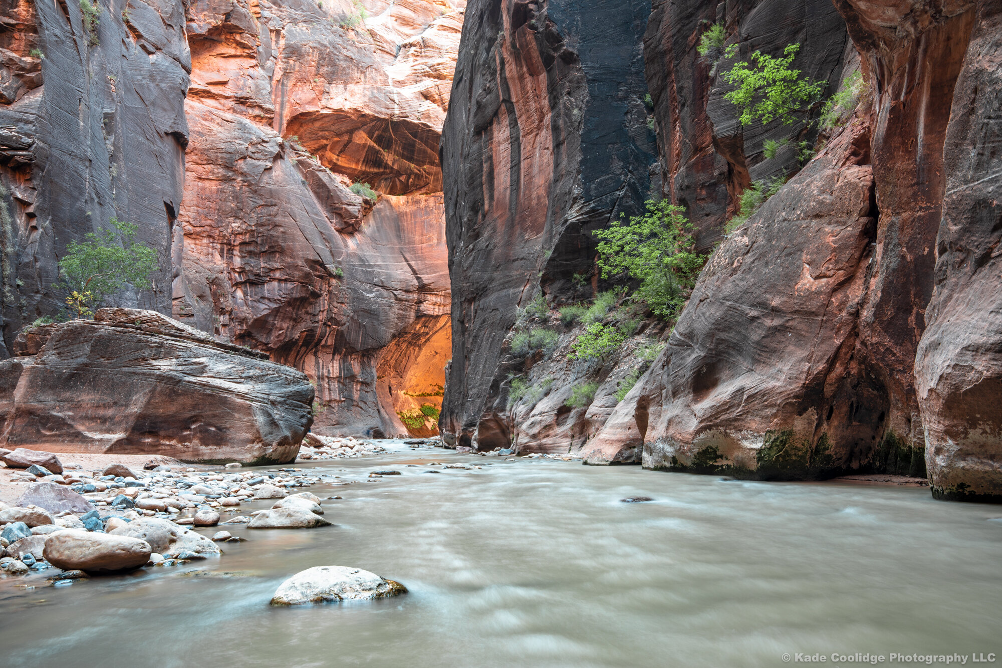 Around the Canyon Wall | The Narrows, Zion NP