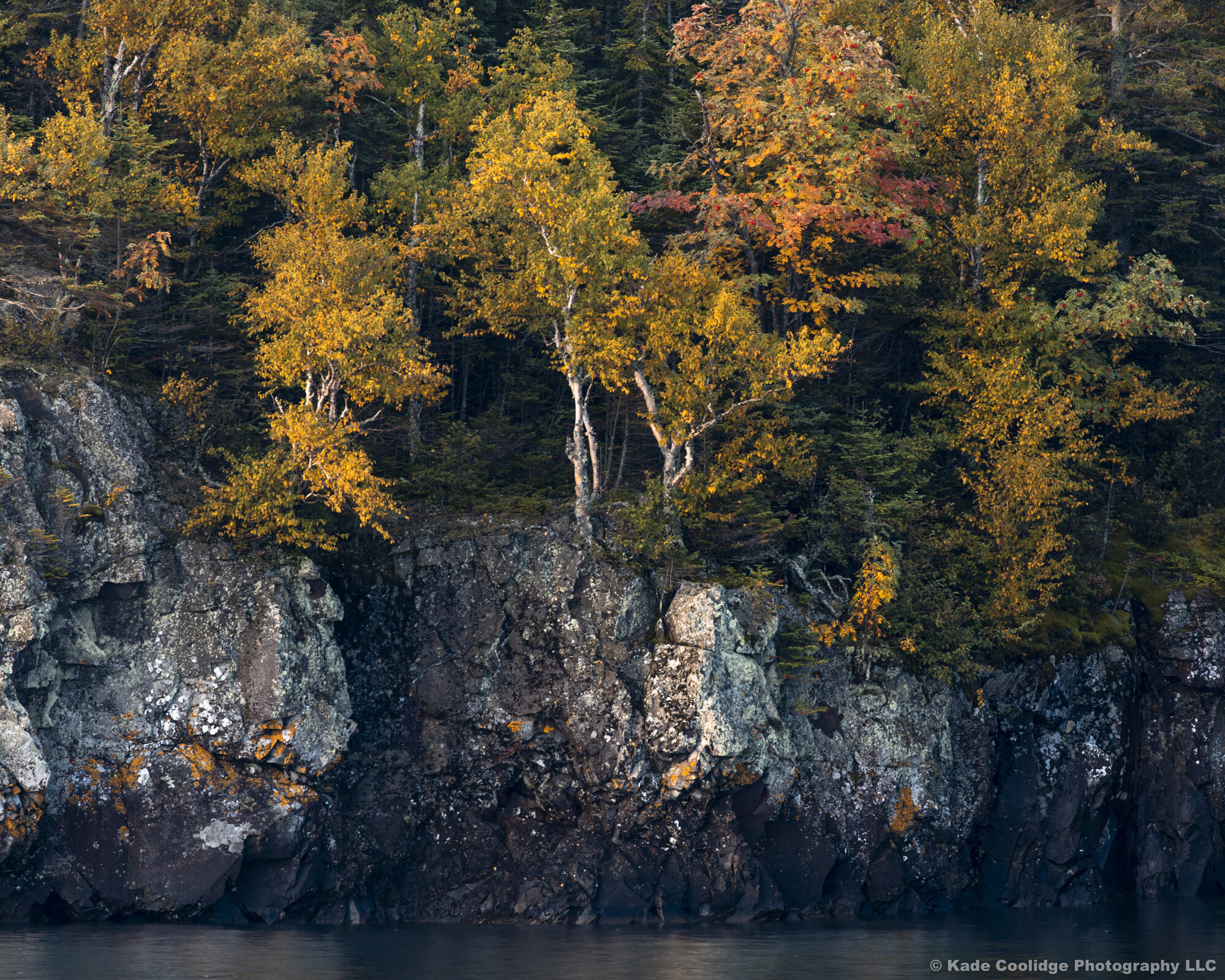 Autumn Across the Water | Lake Superior, MN