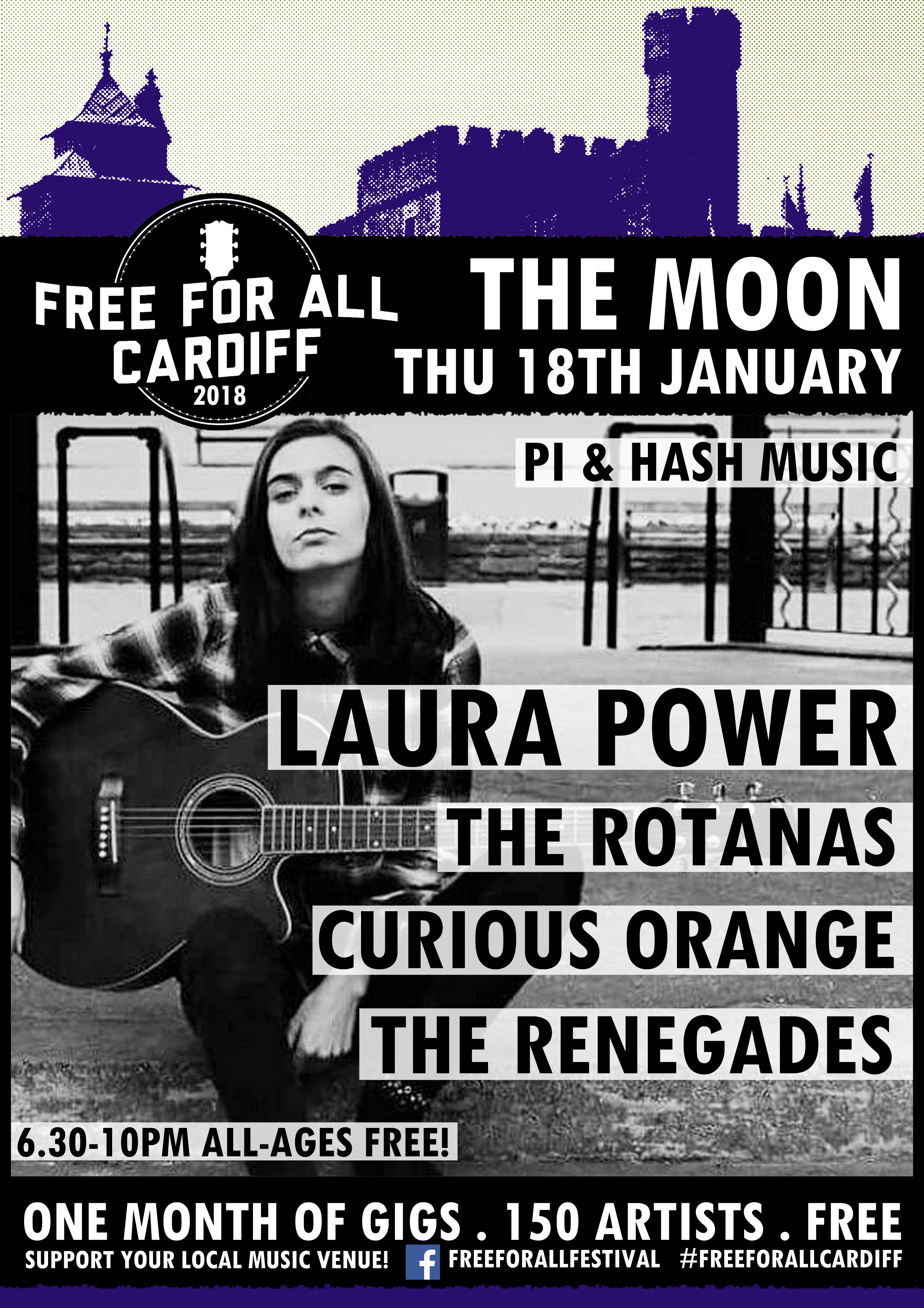 Pi & Hash presents Laura Power - Free For All