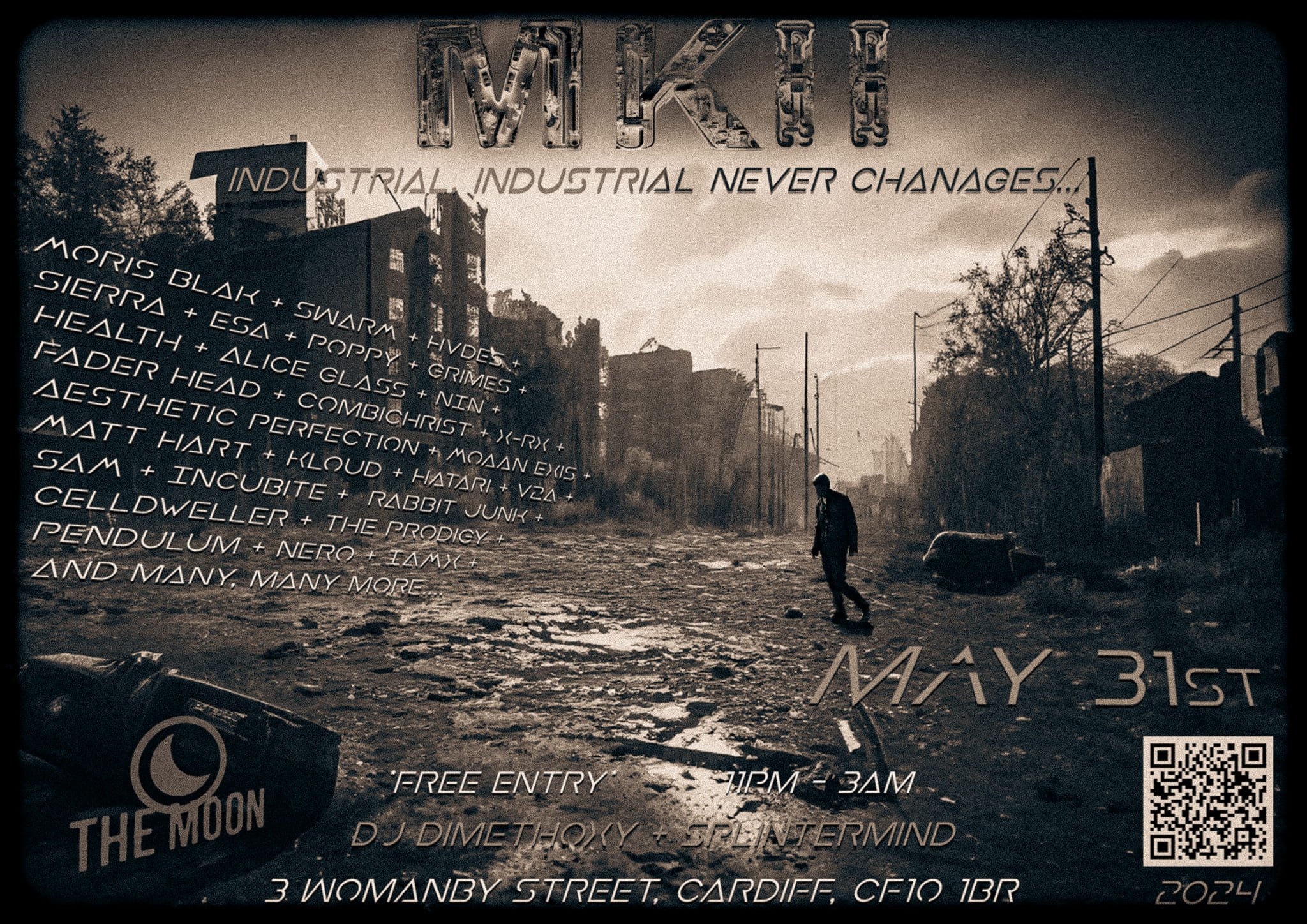 MK ELECTRONIC GOTH INDUSTRIAL EBM CLUBNIGHT