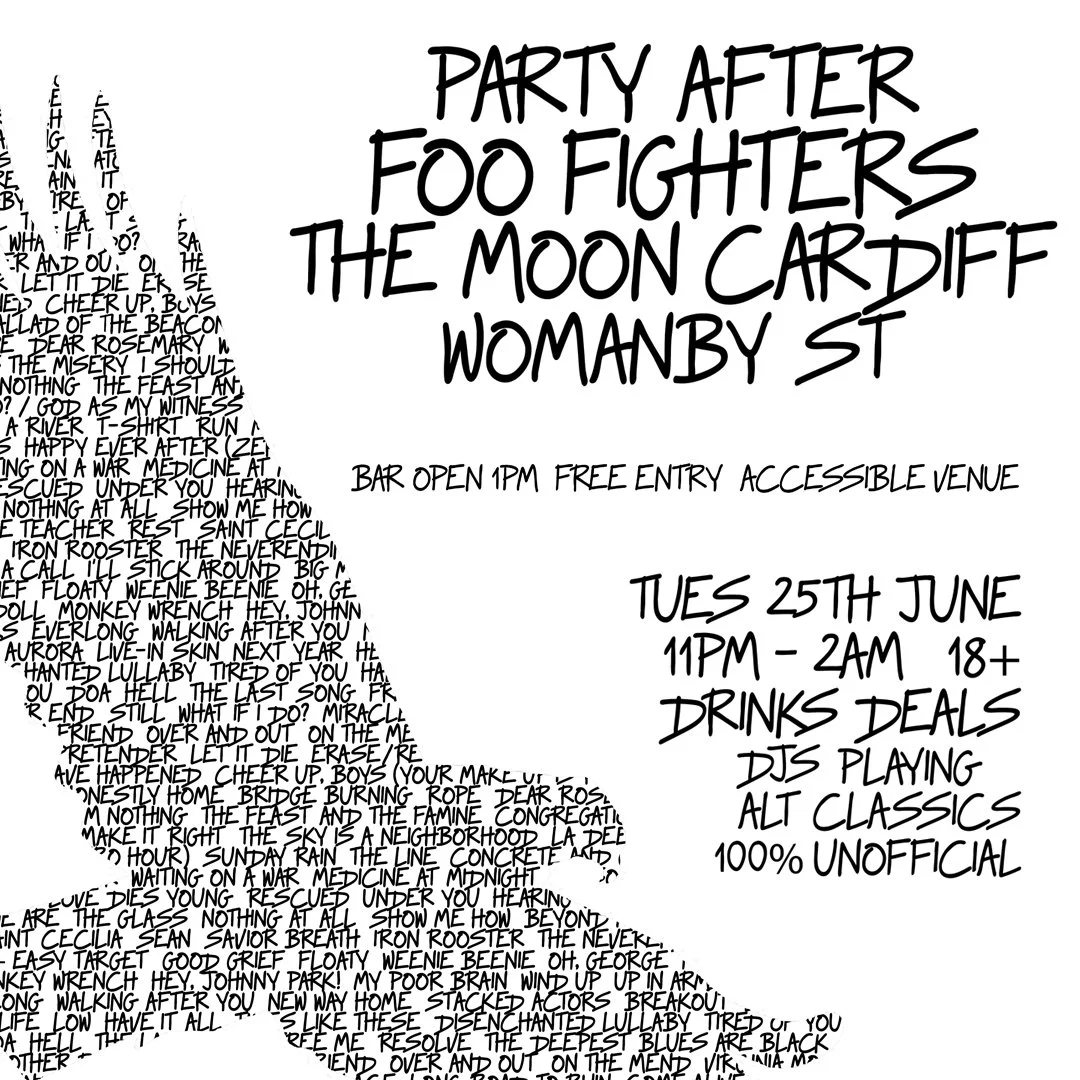 OPEN BEFORE / AFTER FOO FIGHTERS! // DJS TIL 2AM