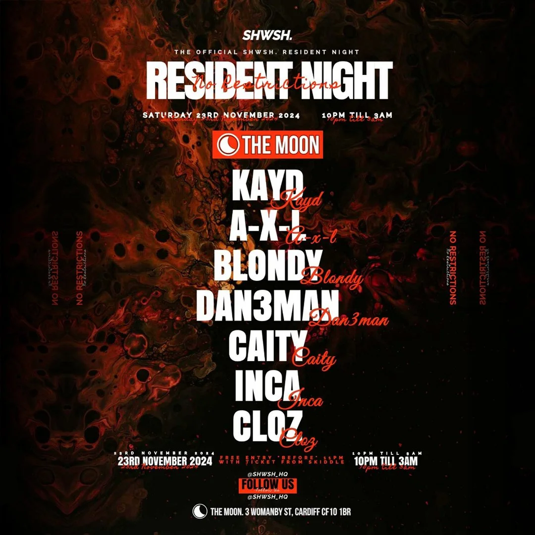 SHWSH FREE RAVE DRUM'N'BASS JUNGLE CLUBNIGHT