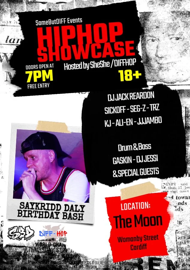 CANCELLED: SAME BUT DIFF HIP-HOP SHOWCASE