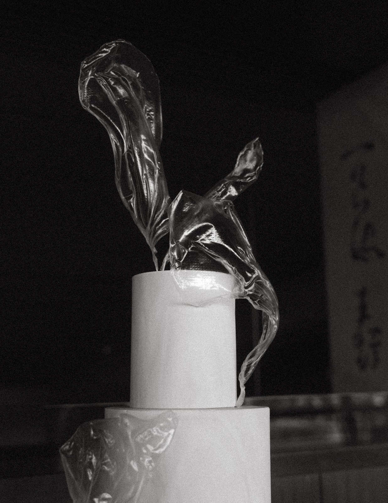 Details in black and white from M + A's intimate reception inspired by the wabi-sabi interior @canlisrestaurant &mdash;

Planning &amp; Design @amriandco
Photography @taylordawningphoto
Venue @canlisrestaurant
Cake @alewabakeshop
Florals @irisandfig
