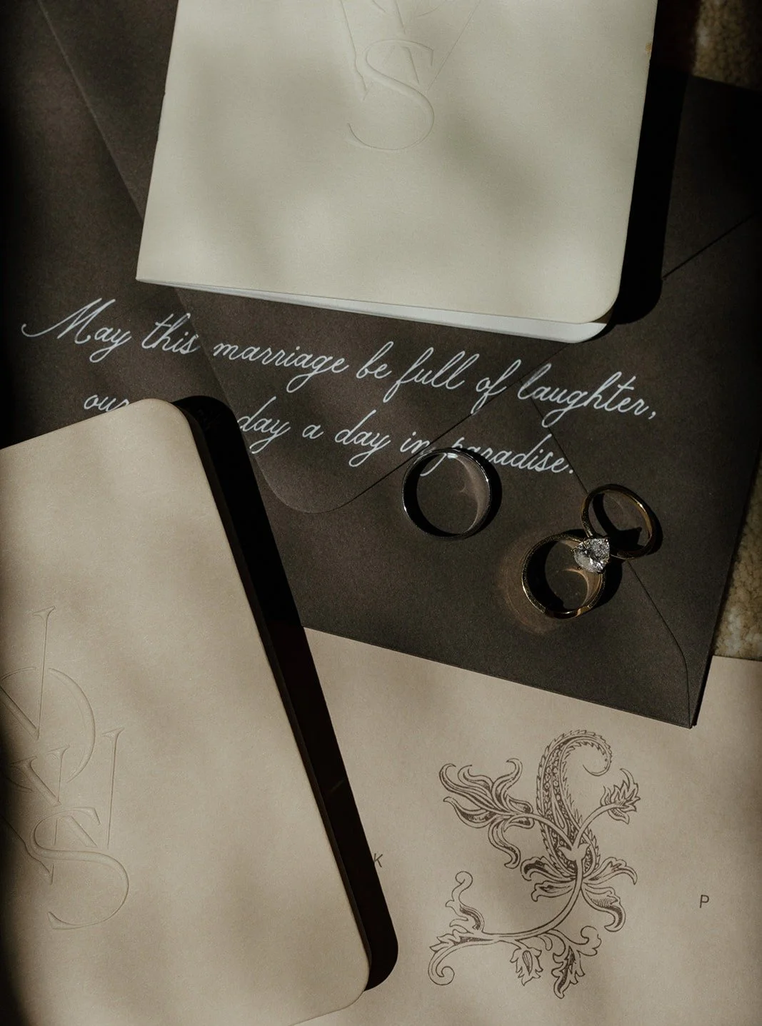 One of my favorite moments this season was designing stationery for the lovely couple, Kryssi and Peter. Their wedding day perfectly blended playful, vintage, and artistic elements while embracing a beautiful European aesthetic. Aman from @amriandco 
