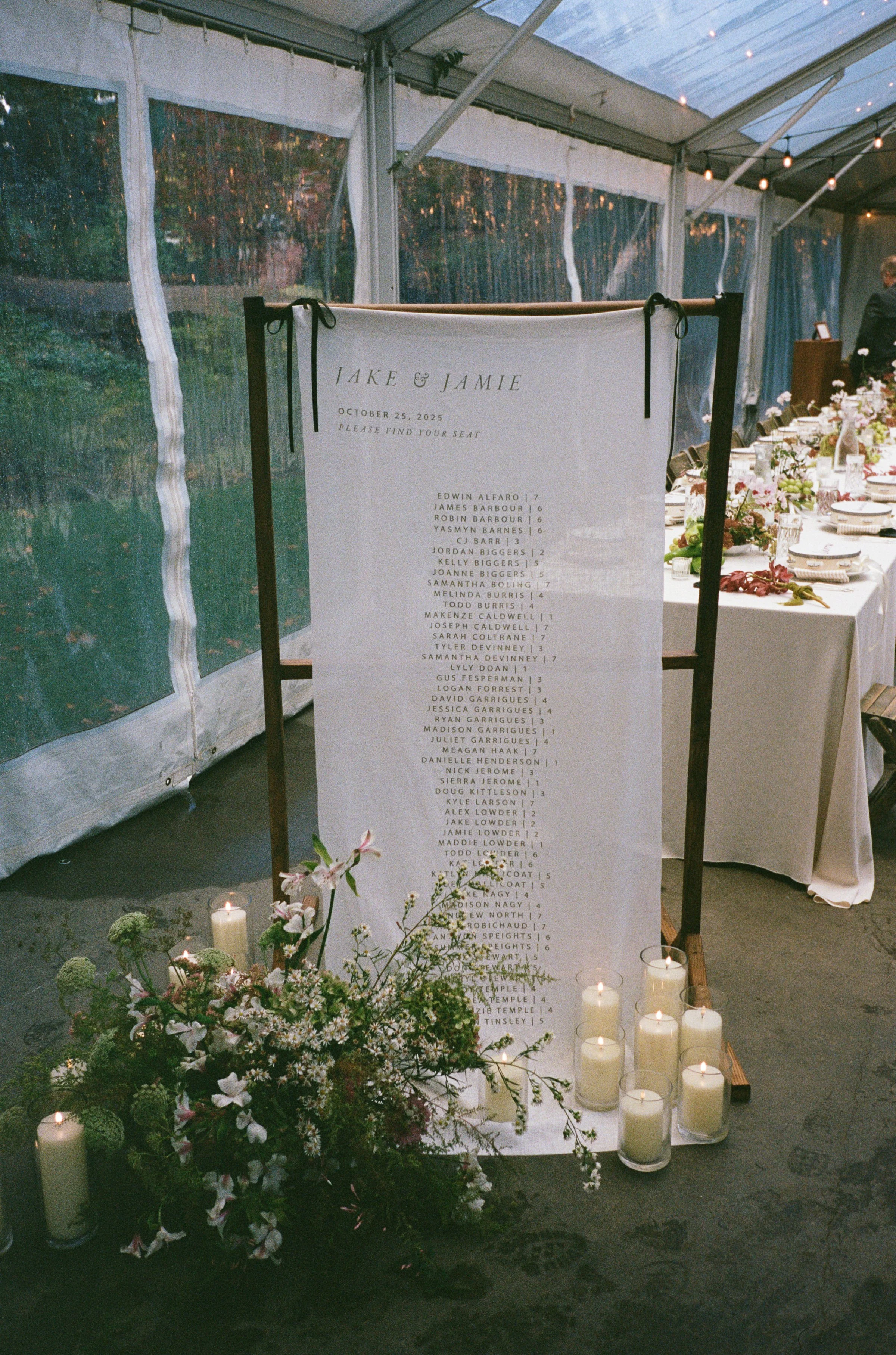 ARIA | SEATING CHART