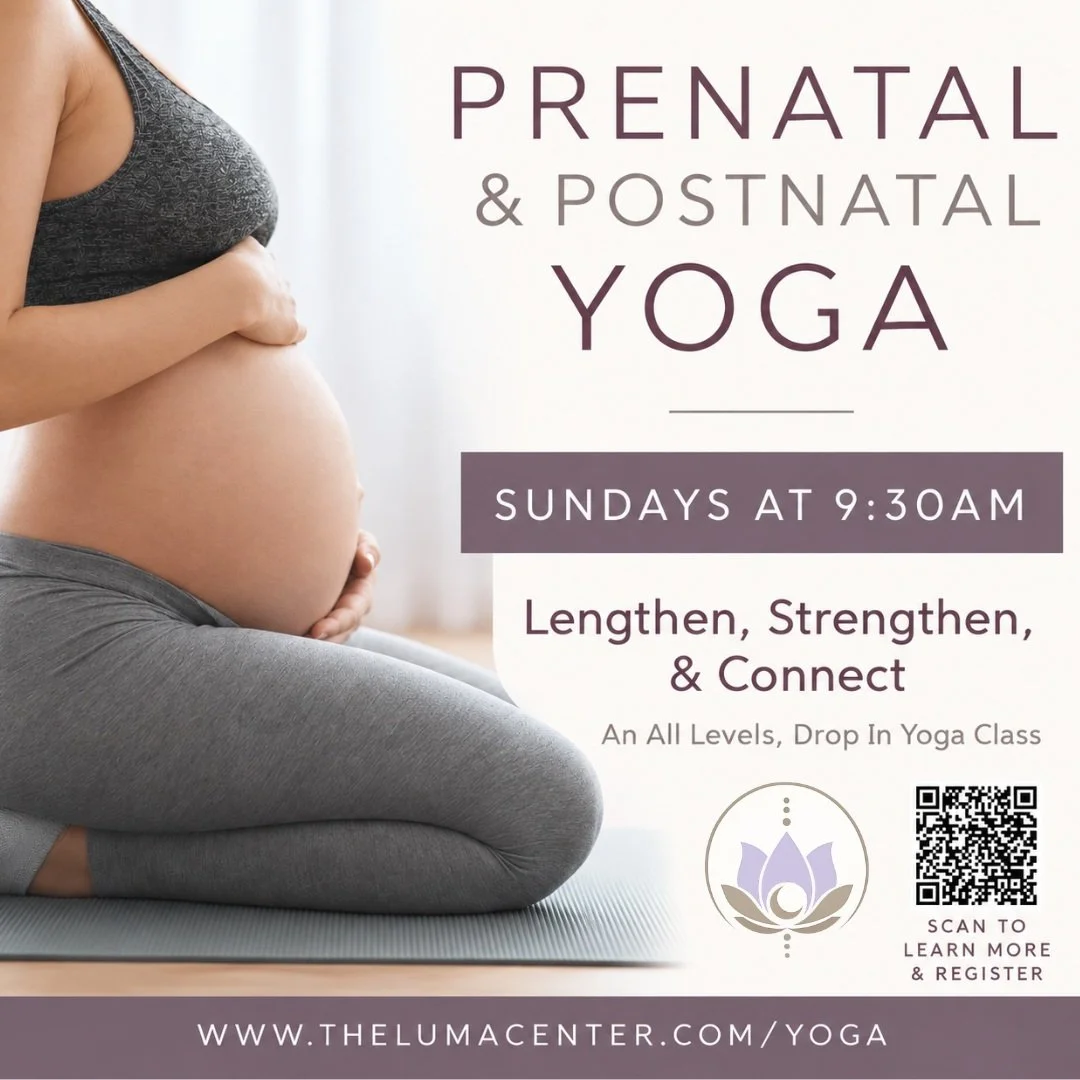 We&rsquo;re making prenatal yoga a weekly offering! 🤍
You asked, and we listened. Our prenatal yoga class is now happening every Sunday rather than just twice a month.
This isn't about pushing your body through a traditional yoga practice or prepari