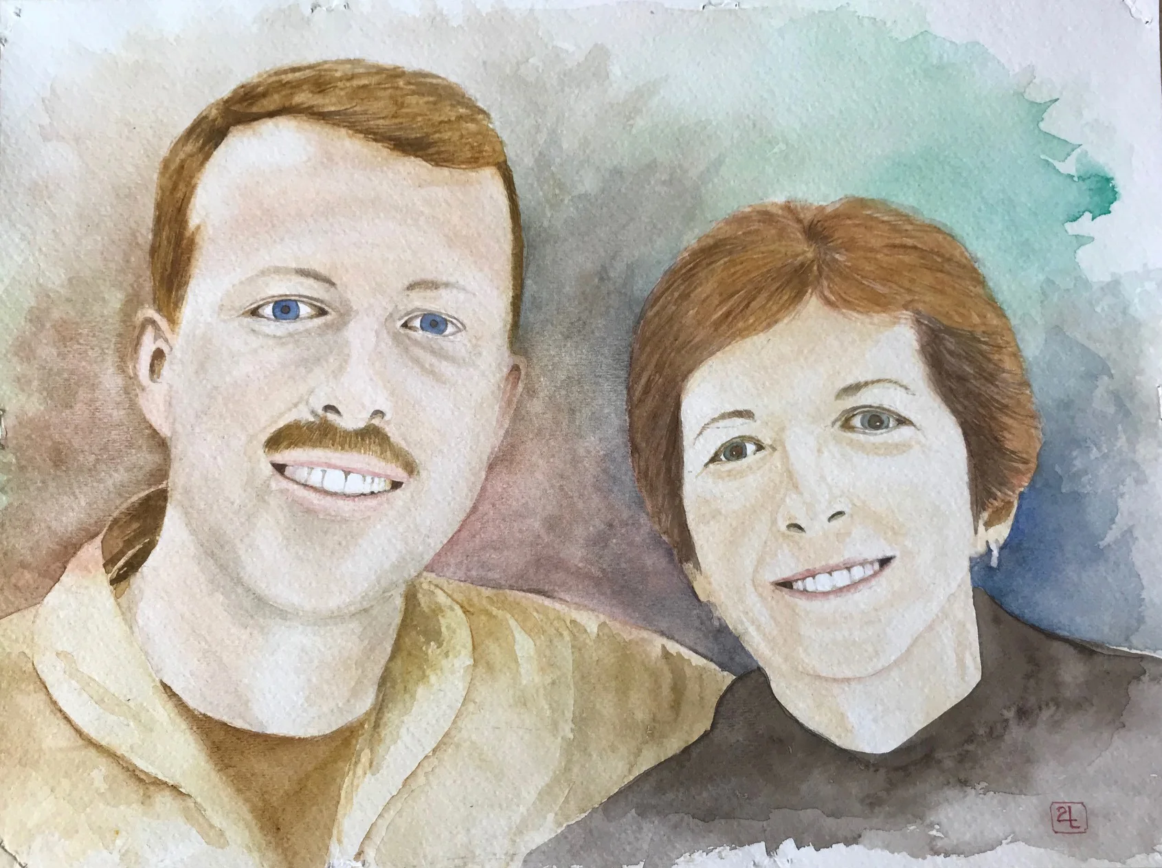 15" x 11" watercolor on paper, Artist: Hai Tran