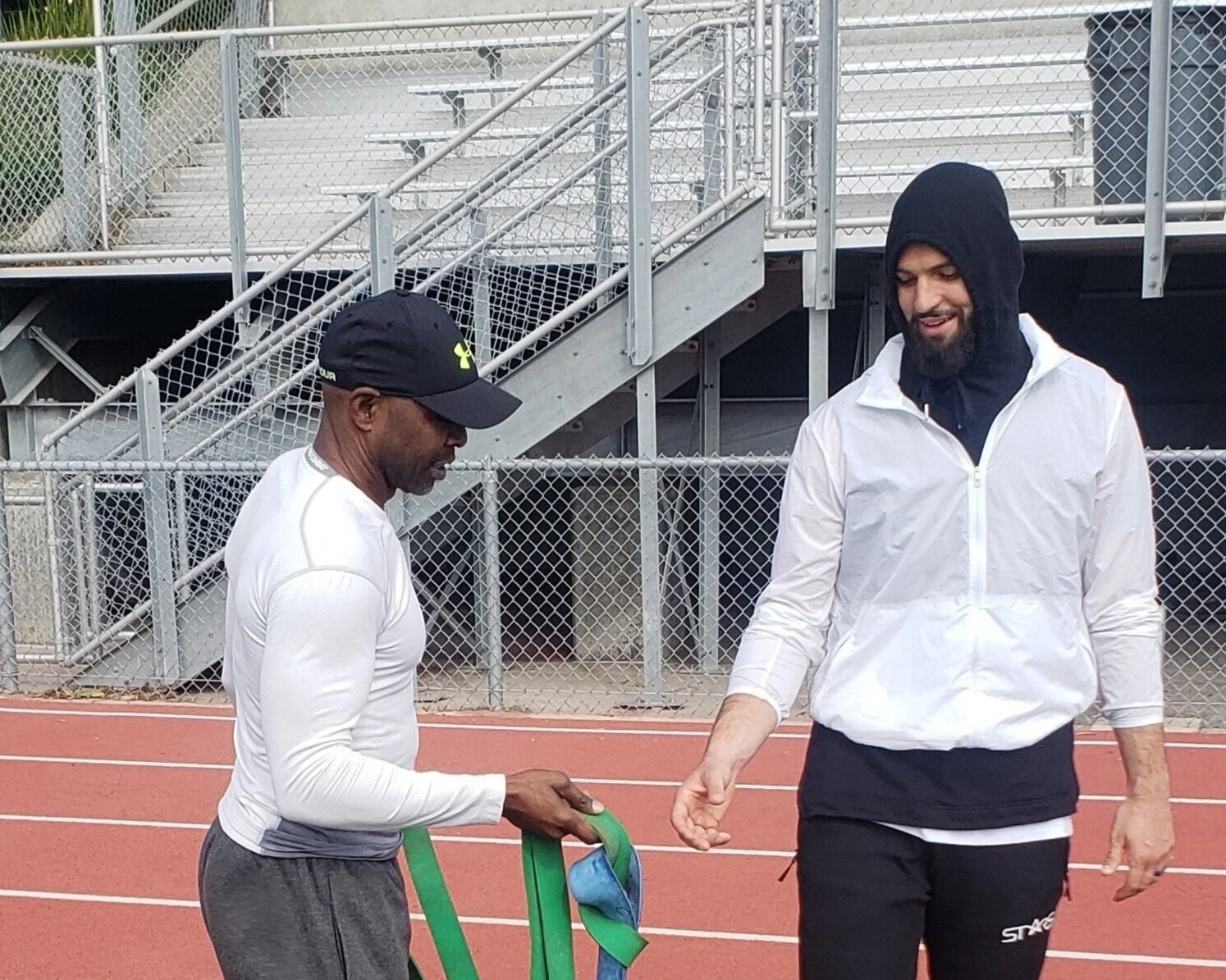Will Grier (Carolina Panthers) Sprint work