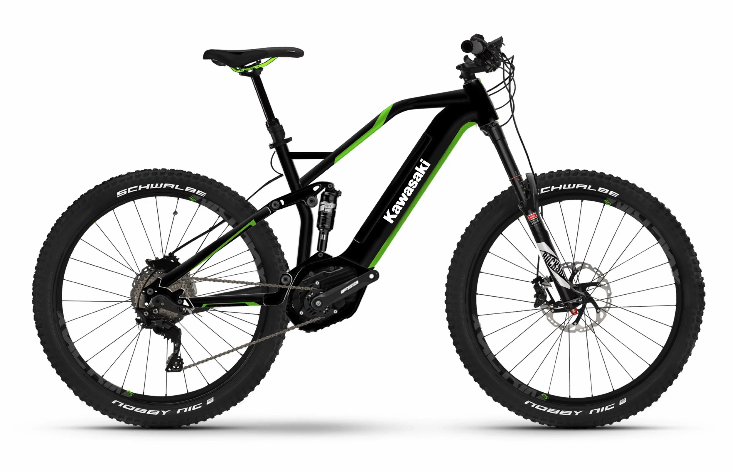 kawasaki electric mountain bike