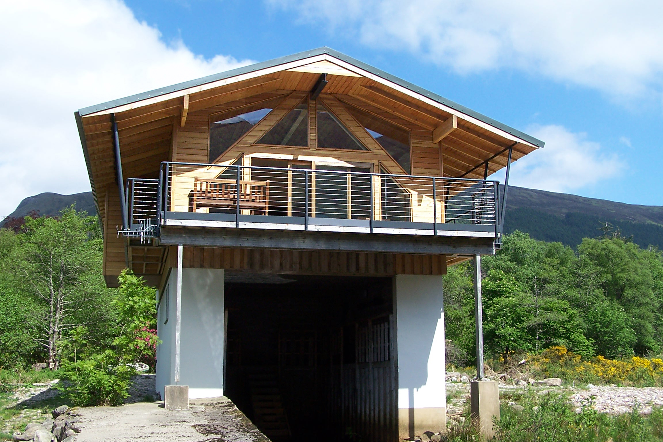 OS Lair Boathouse, Loch Dughaill