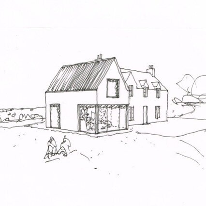 Planning is approved for extension and alterations to this lovely farmhouse in the Scottish Borders. Looking forward to works beginning on site.