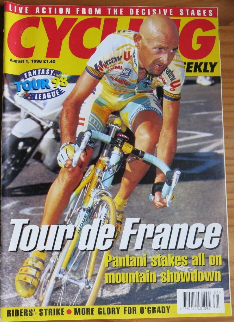 One of the first (if not the first) issues of Cycling Weekly I worked on.