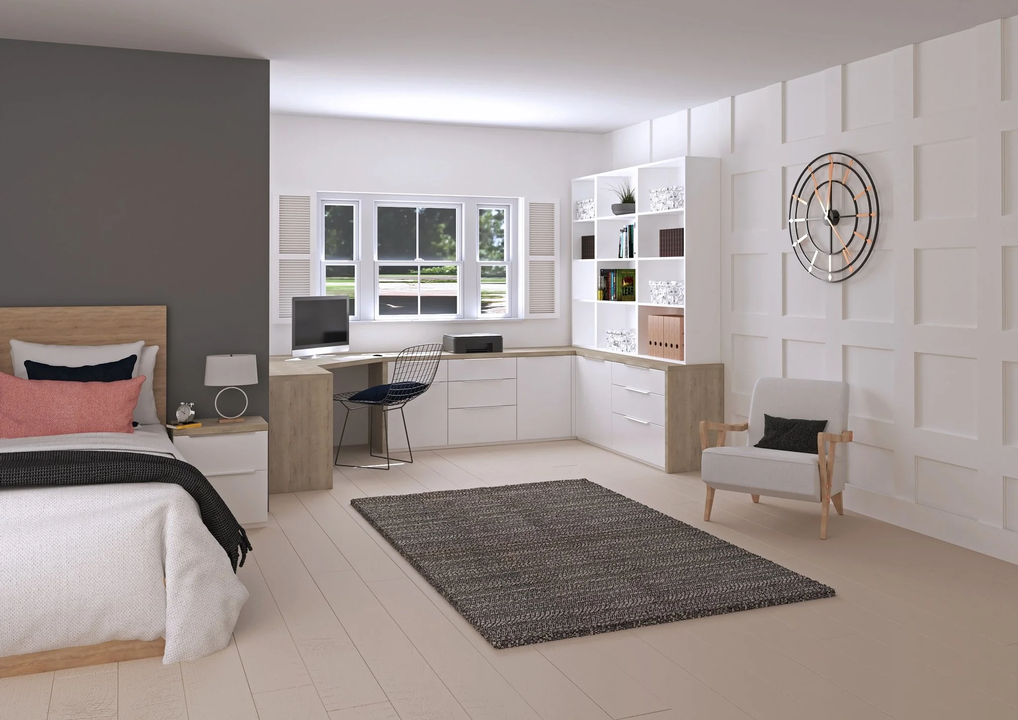 Bespoke home office furniture by Henry Rose Interiors