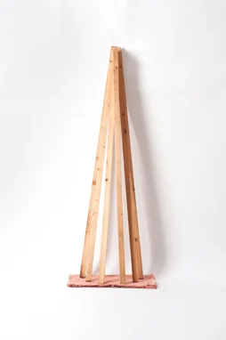 Michael Buthe , Tuch, Stocke , 1969 Mixed media, 200cm