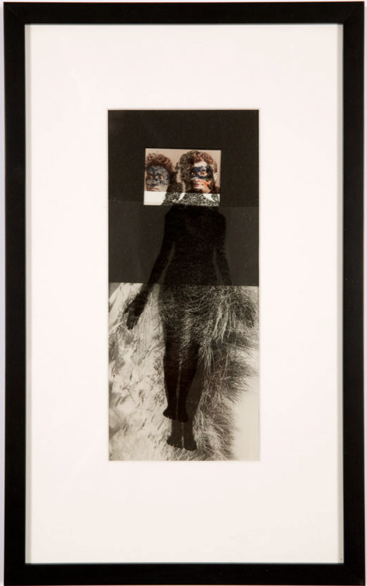 Lynn Hershman Leeson Water Women 5 , 1978 Unique photo collage with mirrors 25,4 x 10,1 cm