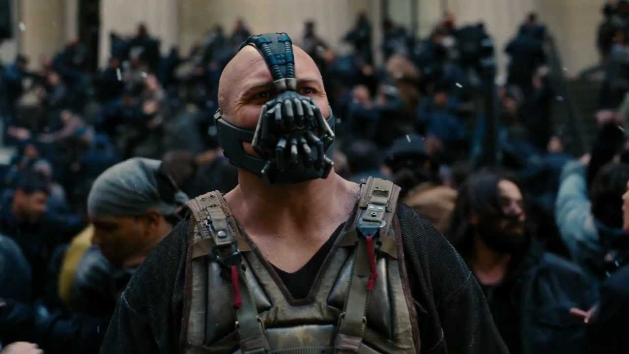 Tom Hardy as Bane in The Dark Knight Rises (2012)
