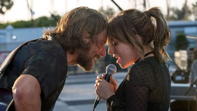 A Star Is Born (2018) Feat. Bradley Cooper as Jackson Maine and Lady Gaga as Ally - courtesy of Warner Bros.