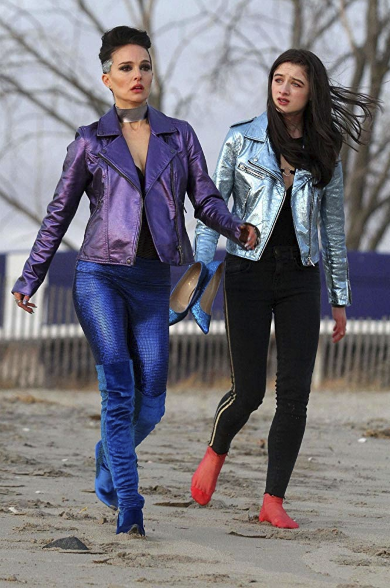 Vox Lux (2018) dir. Brady Corbet feat. Natalie Portman as Celeste and Raffey Cassidy as Young Celeste - courtesy of Neon