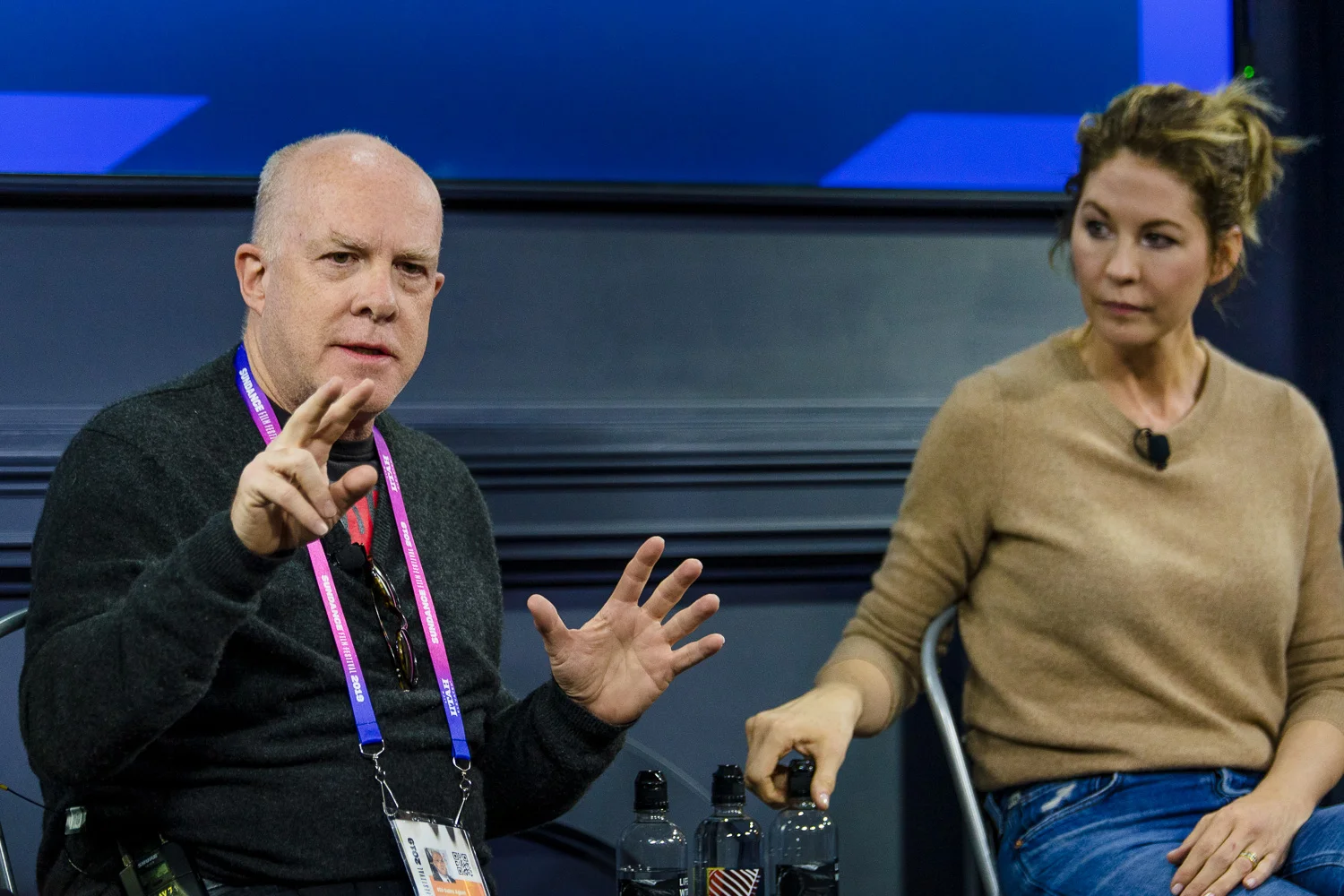 Cassian Elwes and Jenna Elfman - Courtesy of SundanceTV