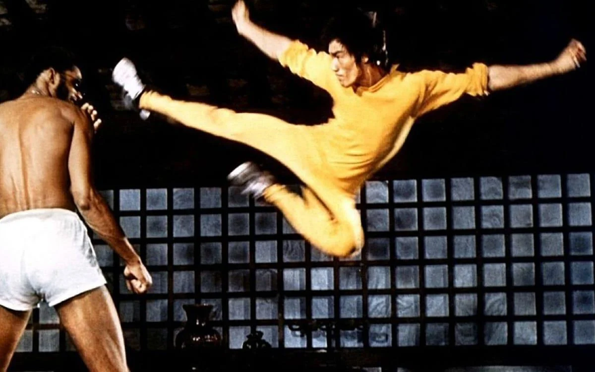Feat. Bruce Lee and Kareem Abdul- Jabbar in Game of Death (1978)