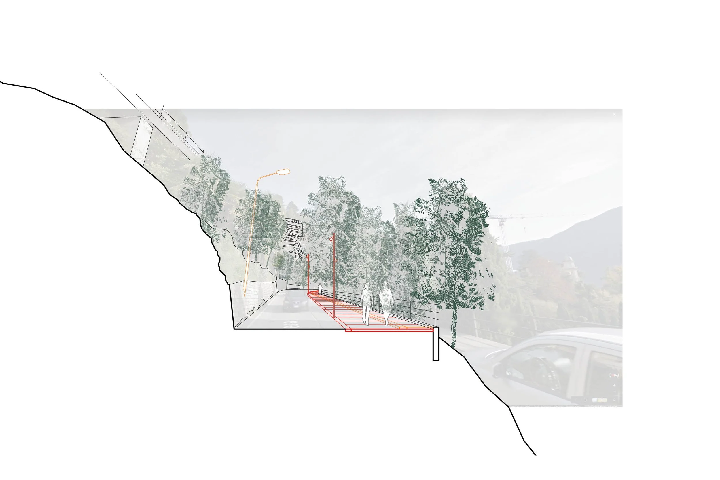 Promenade Favorita, Lugano TI