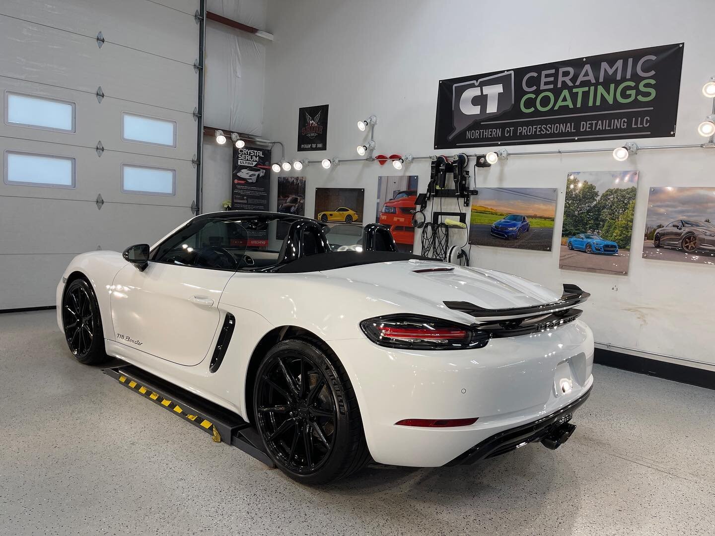 Level 3
2017 718 Boxster 

Our level 3 package is our signature and top tier package where we go after all of the paint defects possible with multiple paint correction steps to achieve the best finish possible. 

Once paint is corrected to our standa