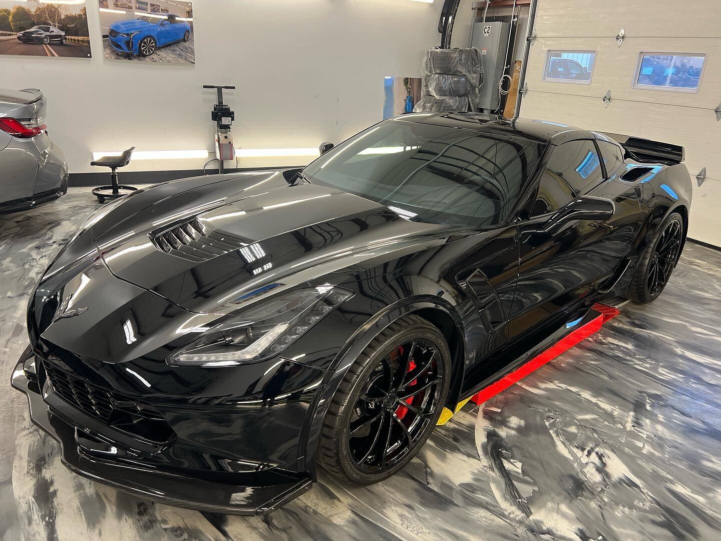 2019 Corvette Grandsport
Full Body Paint Protection Film
Exo V5 and C2V3

This pollen magnet received full body protection film to keep that black swirl free and safe to wipe down and rub on.

If you&rsquo;re looking for information on paint protecti