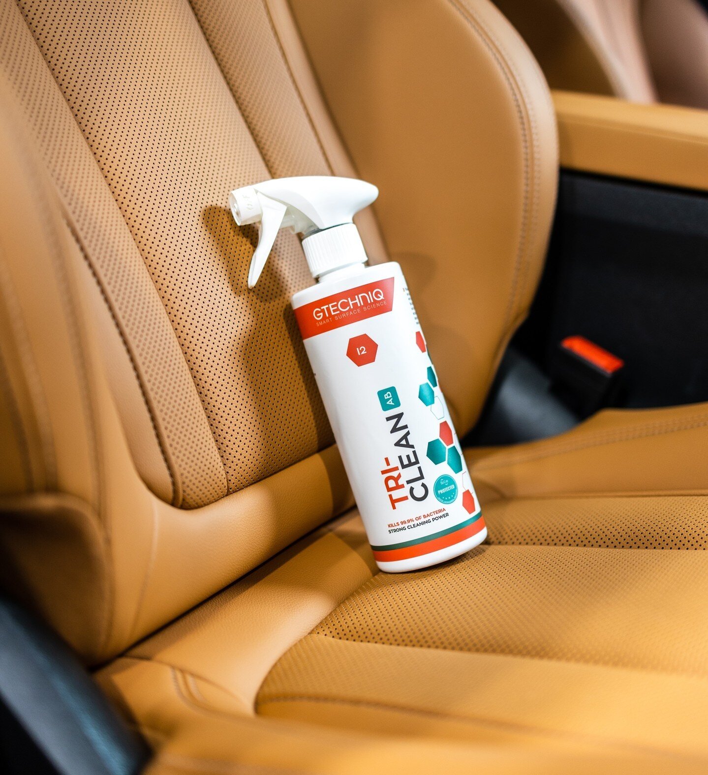 Don't forget about the interior of your car this season. When you book with CT Ceramic Coatings, rest assured we treat your interior just as we treat your car's exterior. We use Gtechniq's Tri-Clean because it gives us the best cleaning for our custo