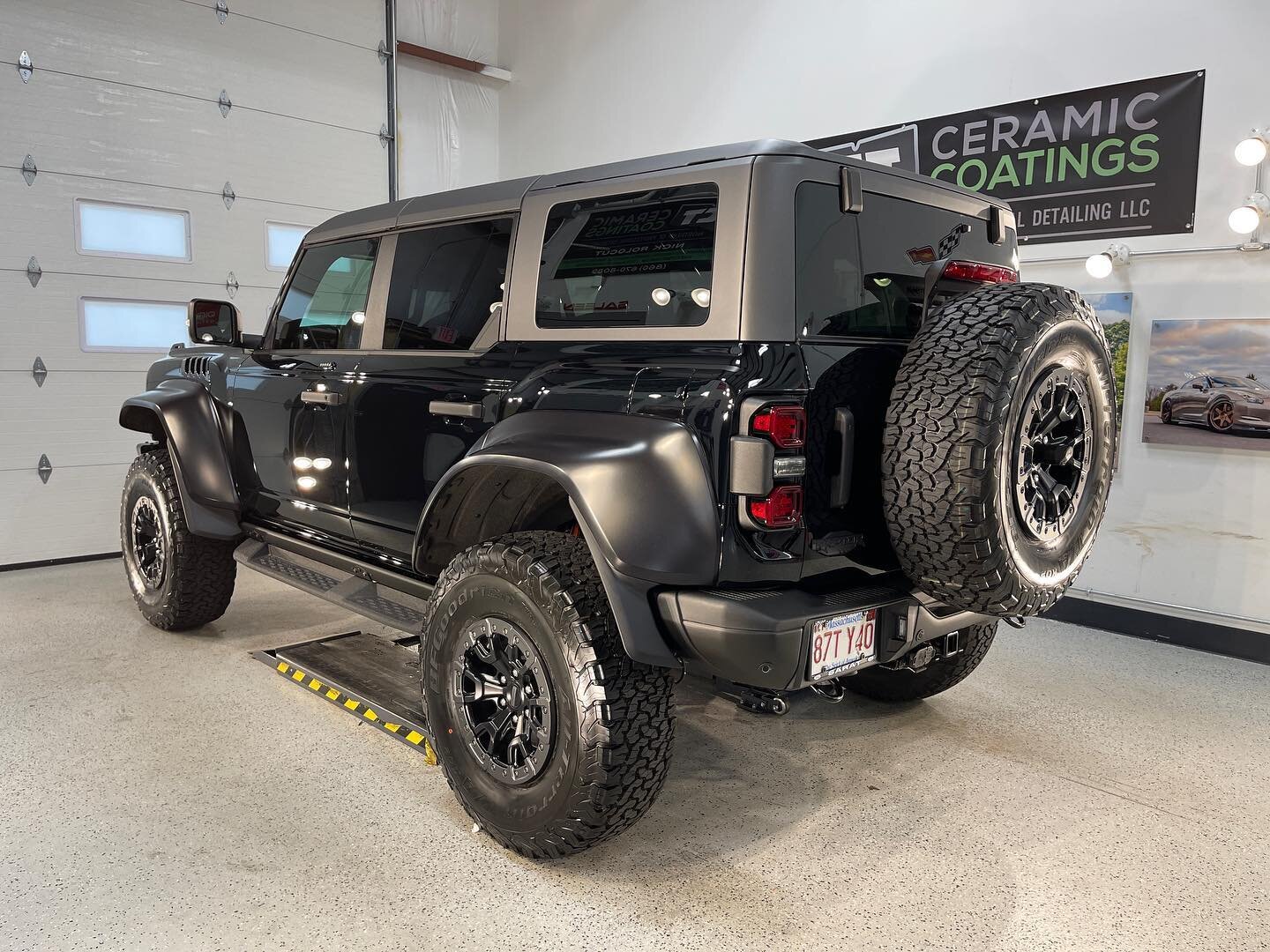 Level 3 
2023 Bronco Raptor

Our level 3 package is our signature and top tier package where we go after all of the paint defects possible with multiple paint correction steps to achieve the best finish possible. 

Once paint is corrected to our stan