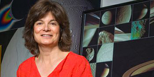 Carolyn Porco University of California, Berkeley Carolyn Porco presented a dramatic visual tour of the Saturn system through the eyes of her cameras on Cassini, and finish with a look at what the future is likely to bring – and the legacy that our explorations throughout the solar system leave behind. Carolyn is behind NASA’s most iconic photos of the solar system’s planets and moons. She is also responsible, with Carl Sagan, for the "Pale Blue Dot" image of Earth taken by Voyager 1. Carolyn most recently led the imaging science team on the Cassini mission, which orbited Saturn from 2004 until September 15, 2017 when Cassini was de-orbited to burn up in Saturn's upper atmosphere. Currently visiting scholar at the University of California, Berkeley, she is also active as a public spokesperson for science and exploration and has consulted on films such as Contact and 2009's Star Trek .