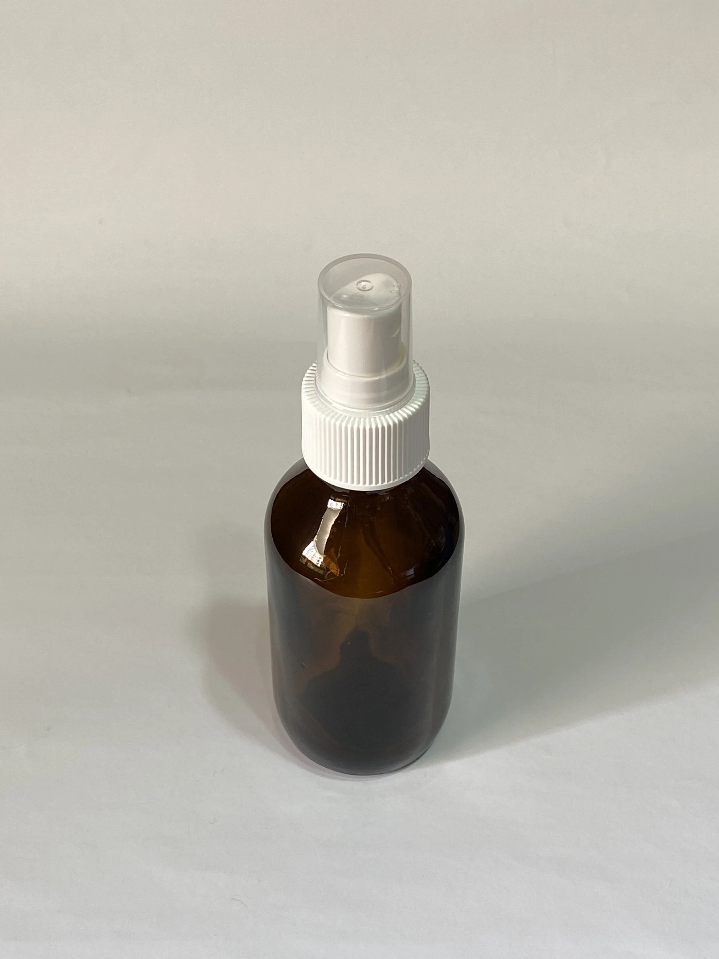 30ml Amber Glass bottle with black mist spray head