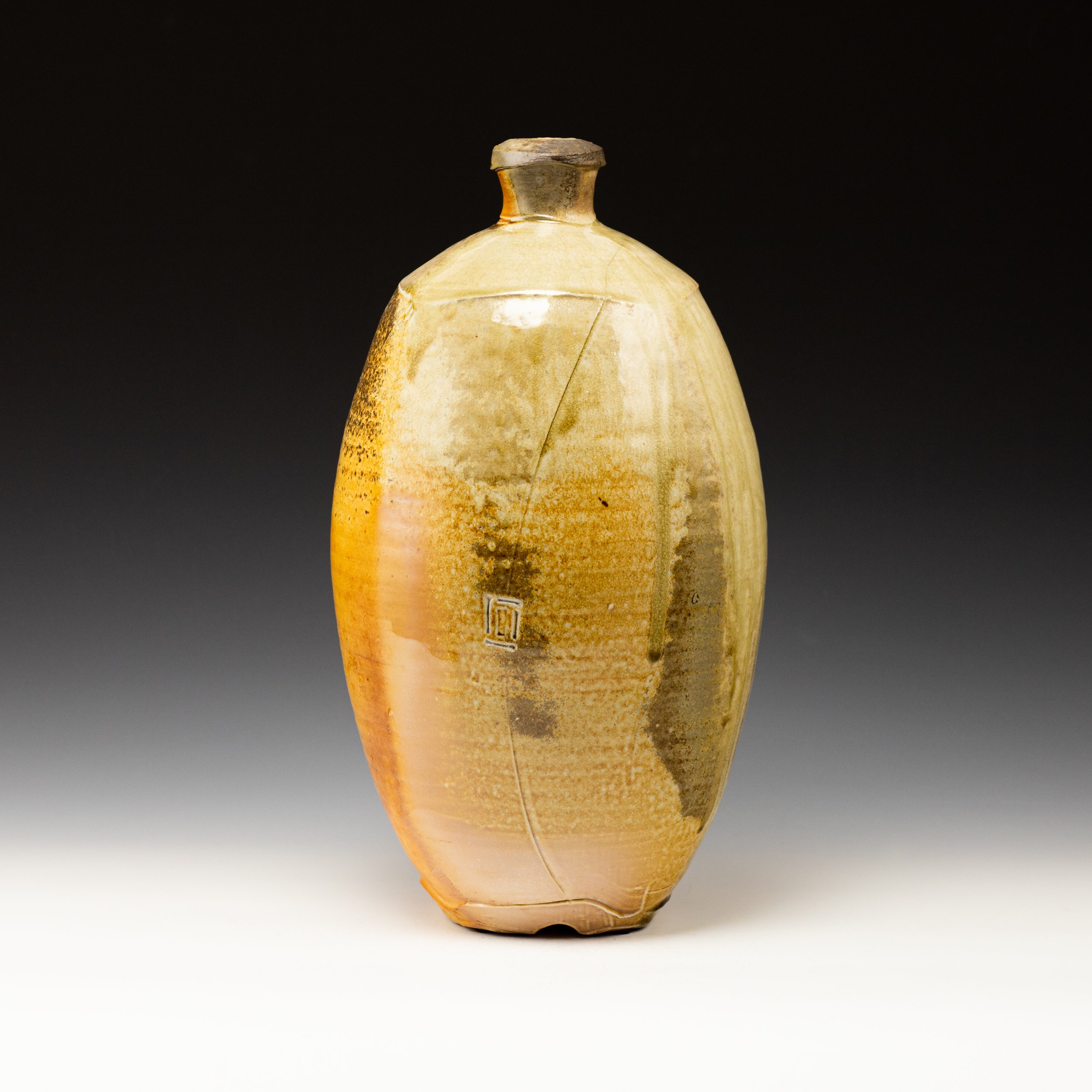 Kevin Crowe, Wood Fired Bottle, 16" x 8" x 8"