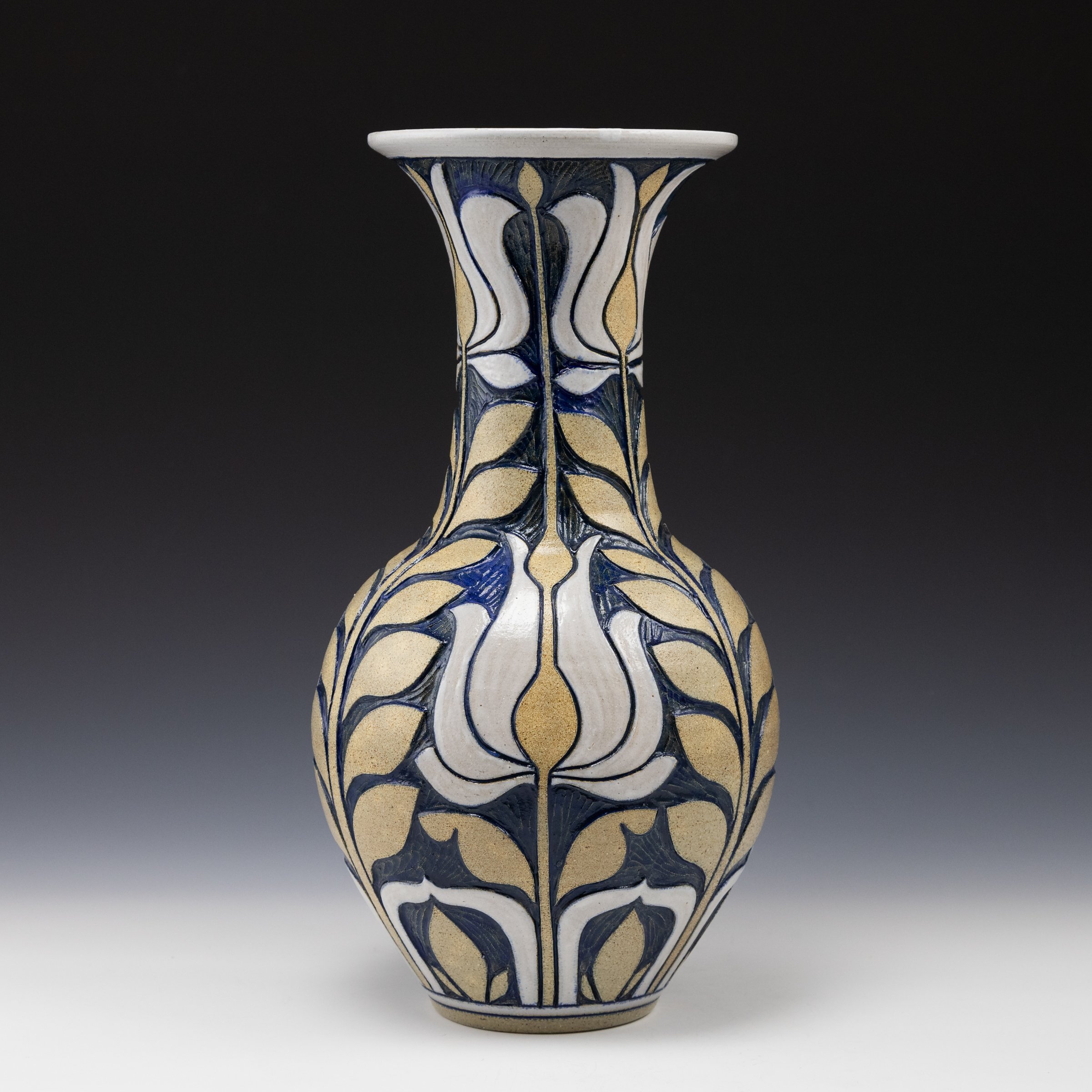 Kate Waltman, Vase, 15" x 8" x 8"