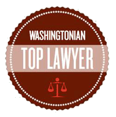 Washingtonian Top Lawyer web badge