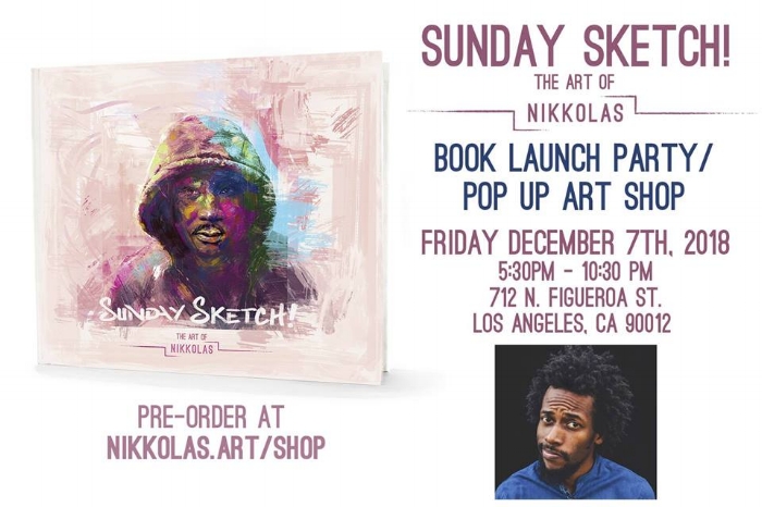Sunday Sketch Book Launch