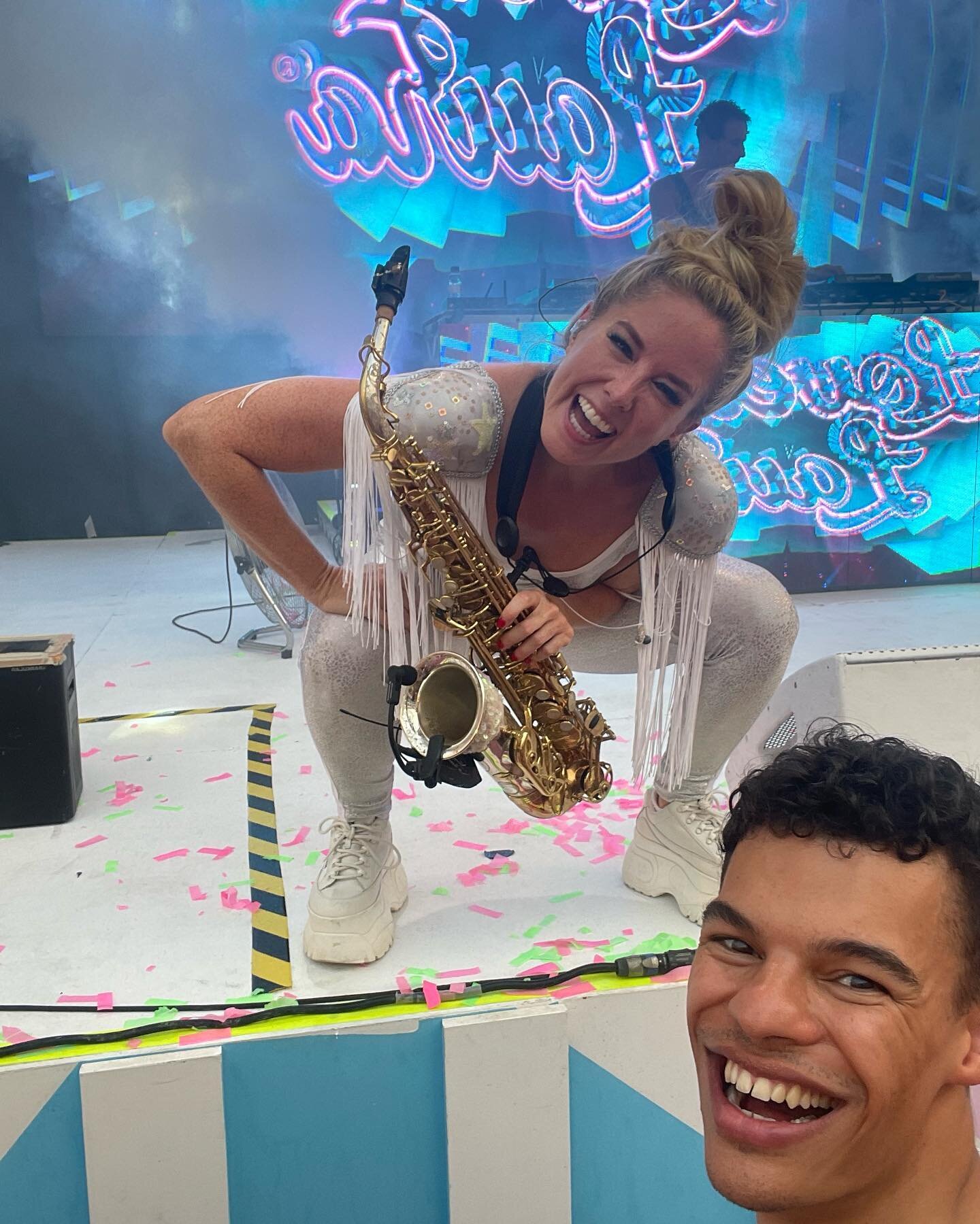 Well, that was one of the most incredible experiences of my life. There were moments throughout @lovelylaurasax and @djbensantiago set that I cried. It&rsquo;s truly a memory I will hold and cherish forever. 
#lovelylaura #sax #dj #bensantiago #ibiza
