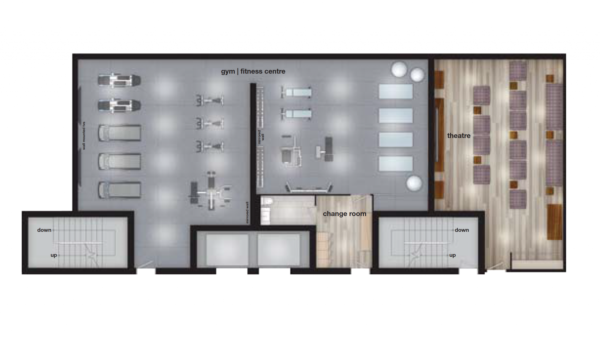 Above: Glasshouse – second story amenities. Right: Urban Capital – “Hideaway” project in Ottawa.